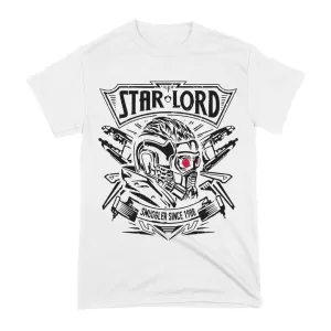 Arte Camiseta Guardiões Da Galáxia Star Lord V01