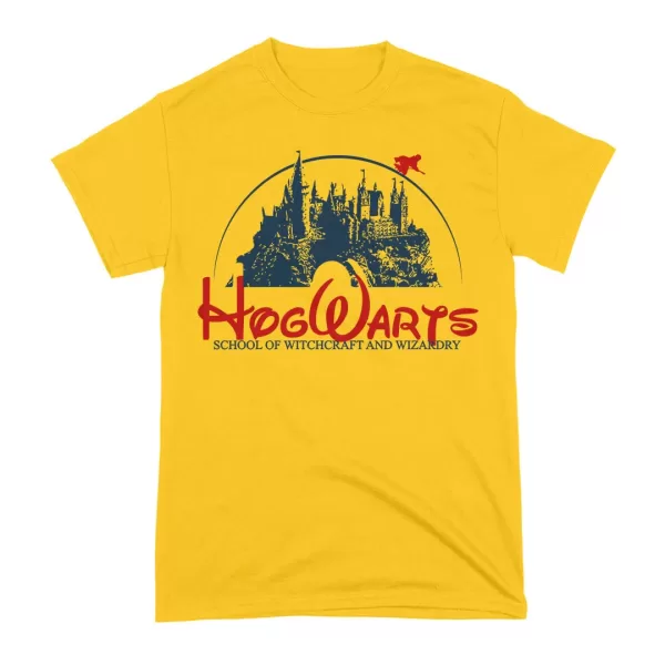 Arte Camiseta Harry Potter Hogwarts