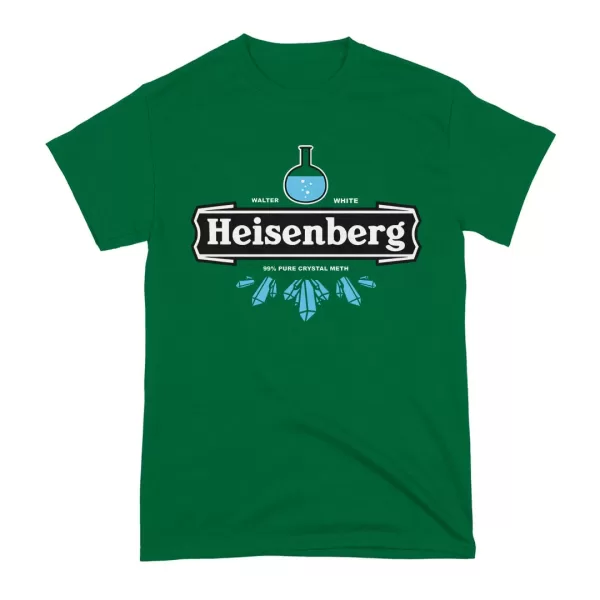 Arte Camiseta Heisenberg Crystal Puro