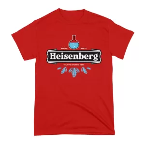 Arte Camiseta Heisenberg Crystal Puro