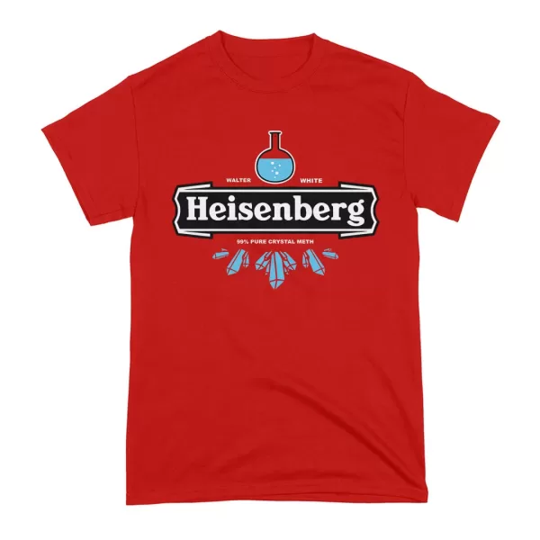 Arte Camiseta Heisenberg Crystal Puro