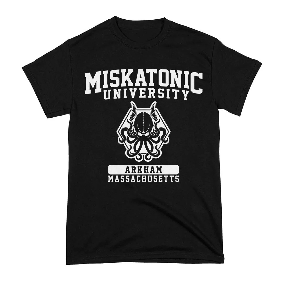 Arte Camiseta Miskatonic University Arkham