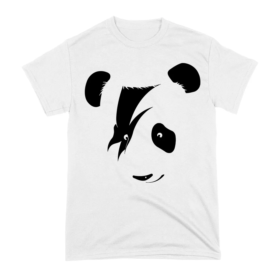 Arte Camiseta Panda Rock