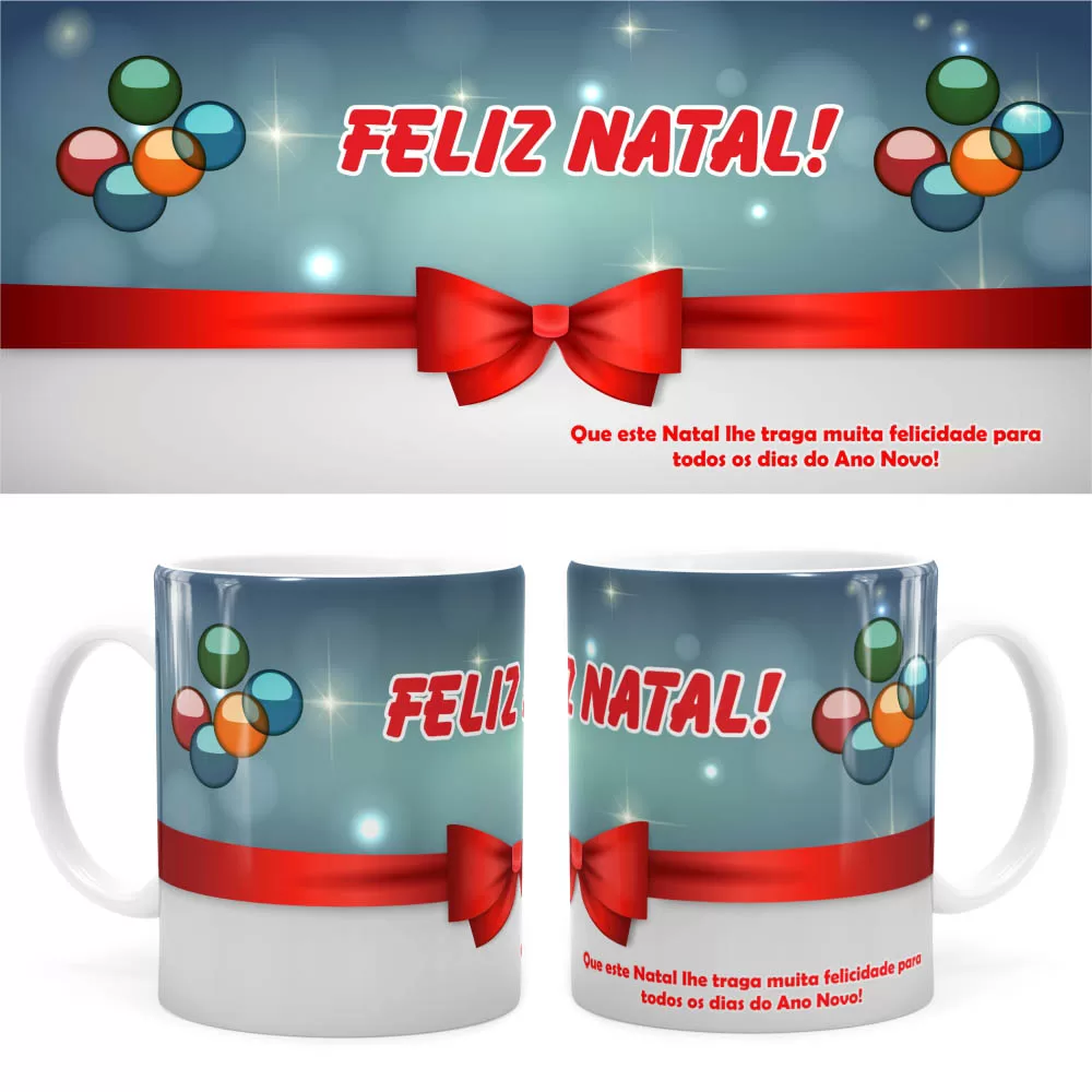 Arte Caneca De Natal 14 Digital Png