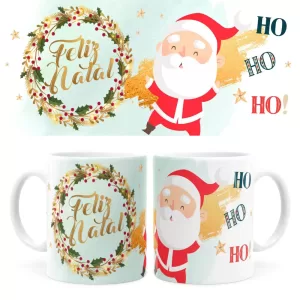 Arte Caneca De Natal 27 Digital Png