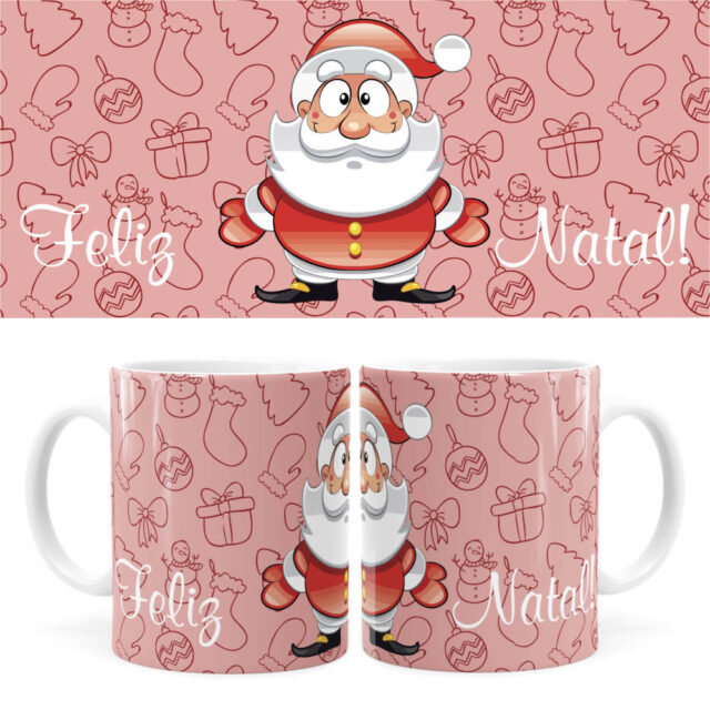 Arte Caneca Natal 51 Digital Png