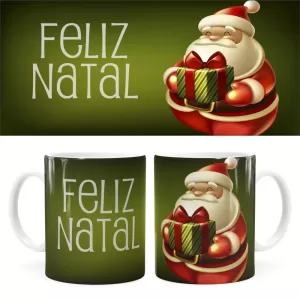 Arte Caneca Natal 53 Digital Png