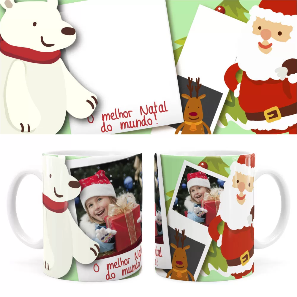 Arte Caneca Natal 57 Digital Png