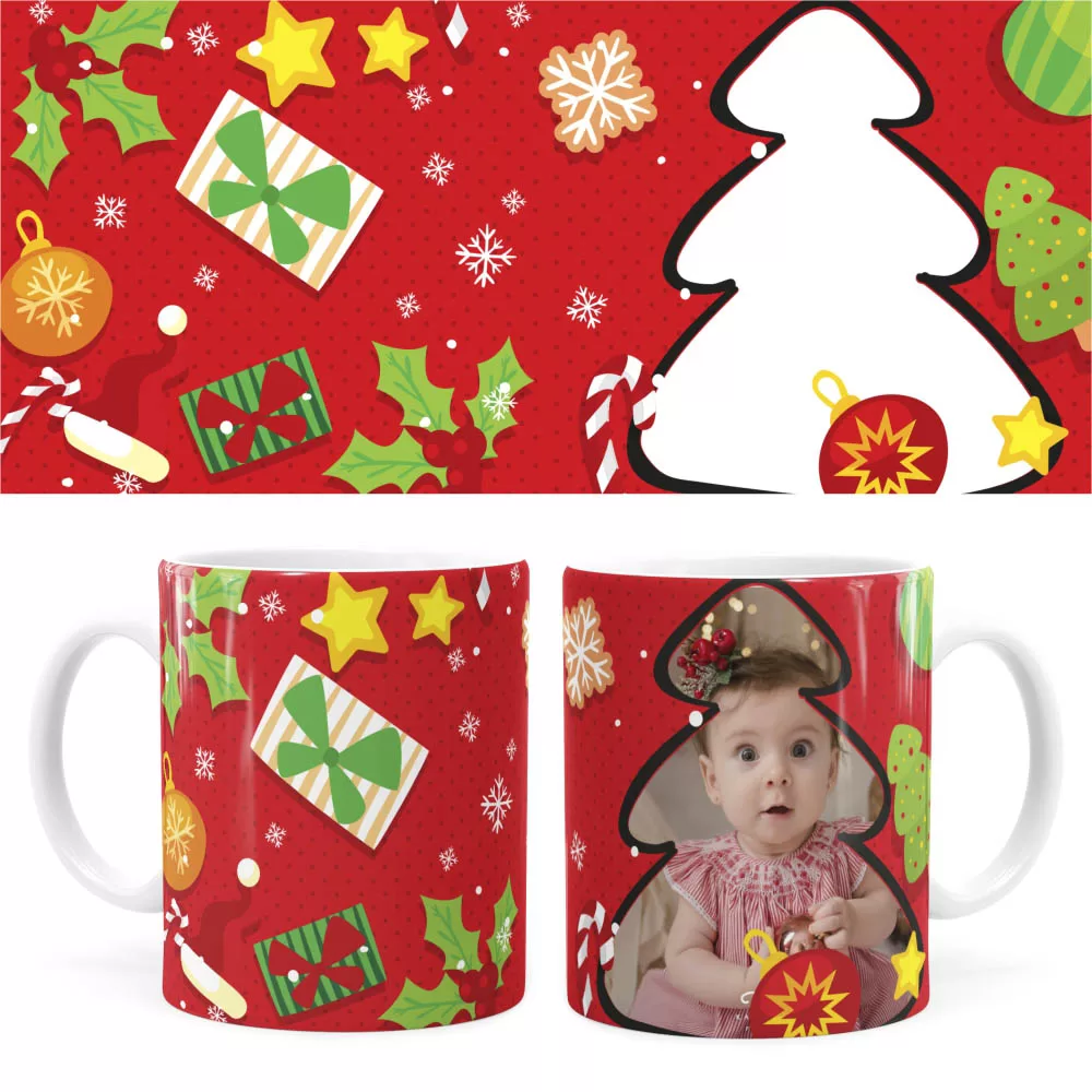 Arte Caneca Natal 60 Digital Png