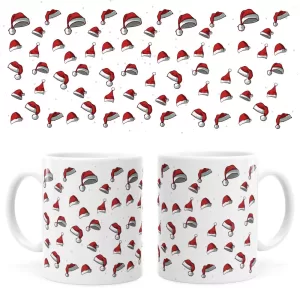 Arte Caneca Natal 66 Digital Png