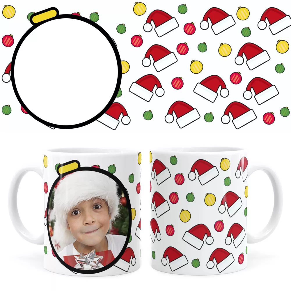 Arte Caneca Natal 70 Digital Png