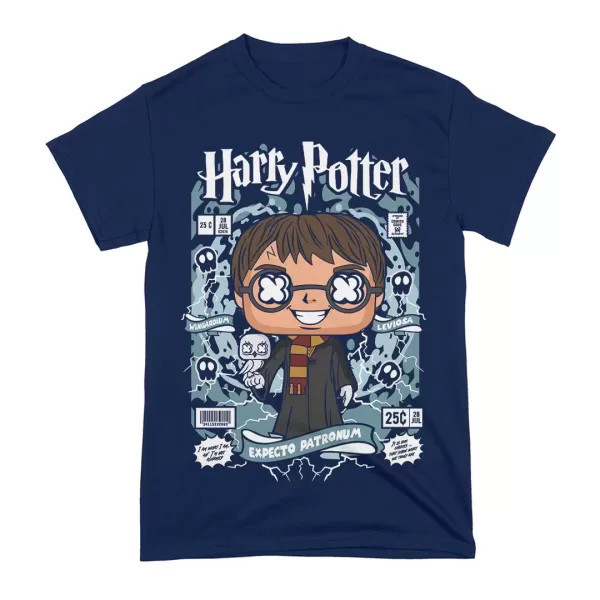 Arte Camiseta Harry Potter Pop Funko