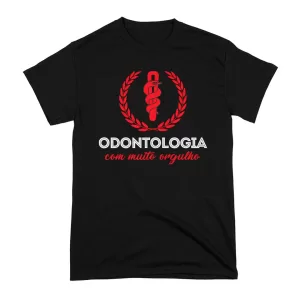 Arte Camiseta Odontologia Com Orgulho