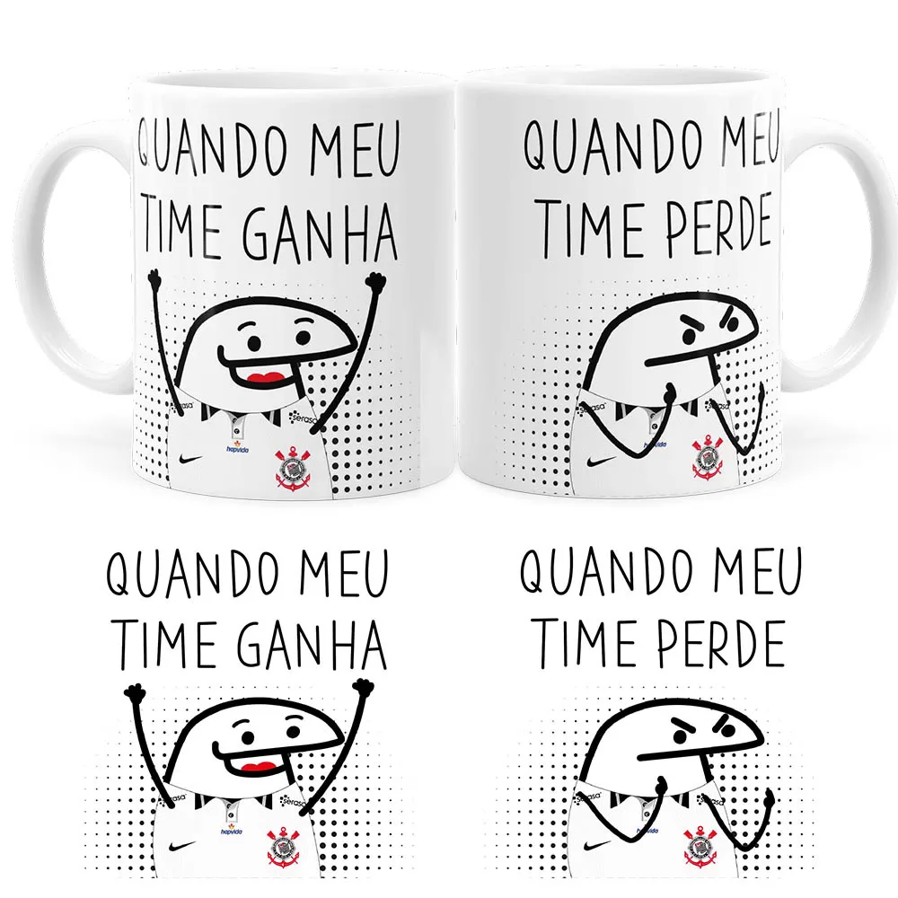 Pacote Arte Caneca Flork Torcedor Jpg