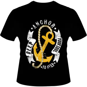 Arte Para Camiseta Anchor Deep