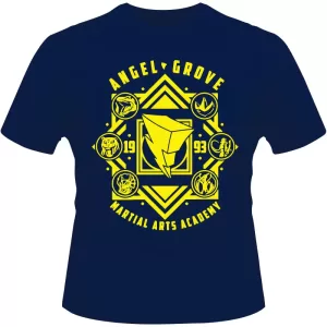 Arte Para Camiseta Angel Grove Martial Arts