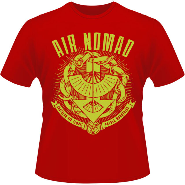 Arte Para Camiseta Avatar The Last Airbender Air Nomad