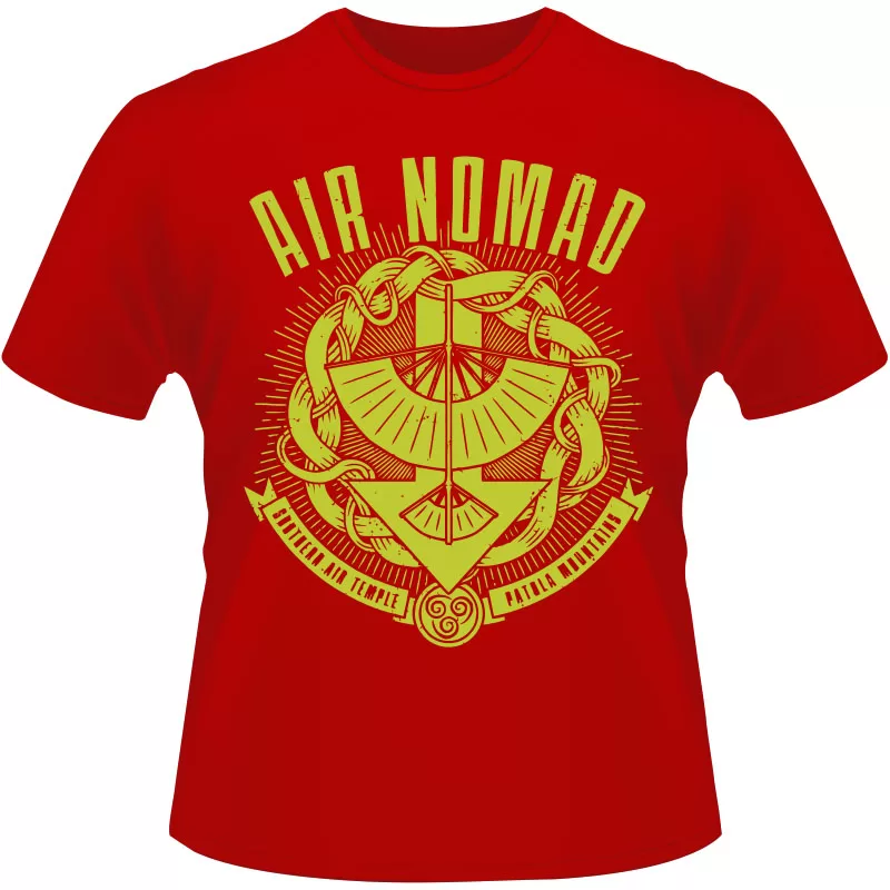 Arte Para Camiseta Avatar The Last Airbender Air Nomad