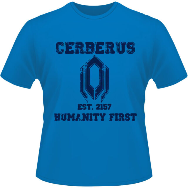 Arte Para Camiseta Cerberus Humanity First