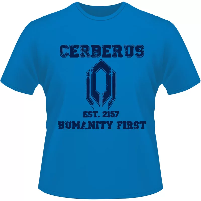 Arte Para Camiseta Cerberus Humanity First