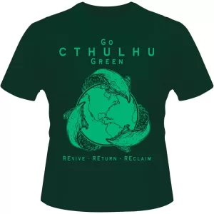 Arte Para Camiseta Cthulhu Green