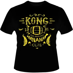 Arte Para Camiseta Donkey Kong Banana