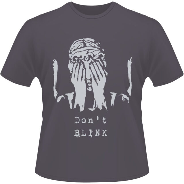 Arte Para Camiseta Don’t Blink V03