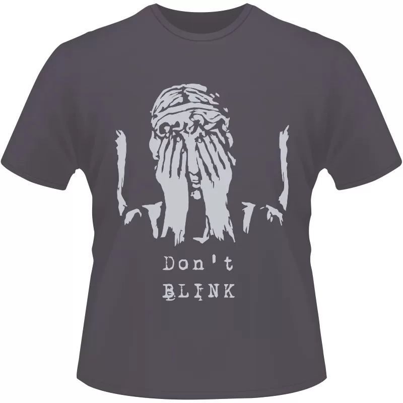 Arte Para Camiseta Don’t Blink V03