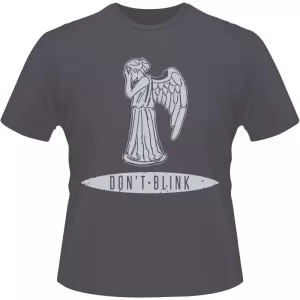 Arte Para Camiseta Don’t Blink V05