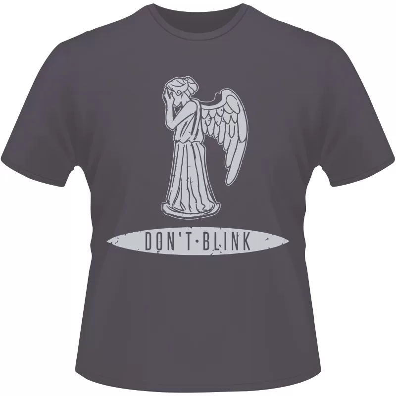 Arte Para Camiseta Don’t Blink V05