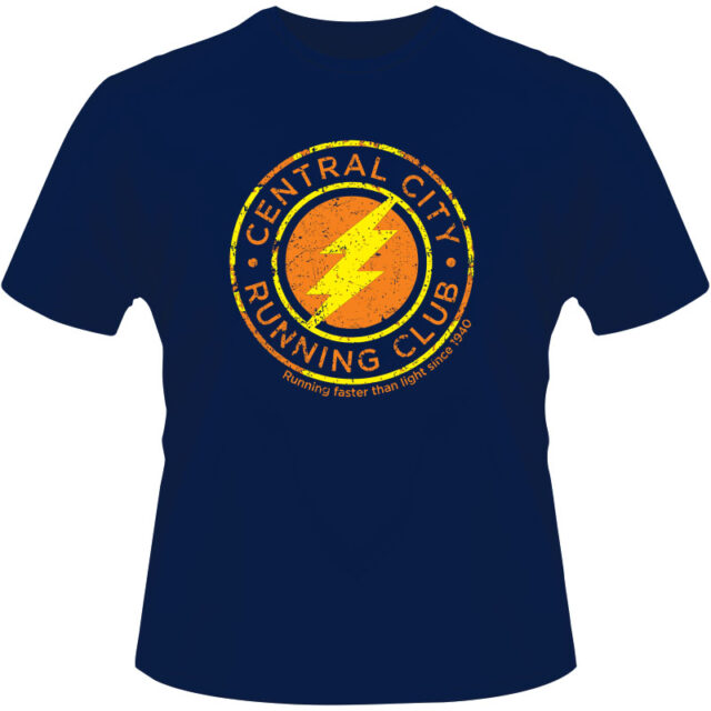 Arte Para Camiseta Flash Central City