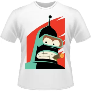 Arte Para Camiseta Futurama Robo