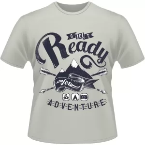Arte Para Camiseta Get Ready For Adventure