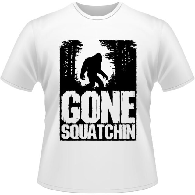 Arte Para Camiseta Gone Squatchin