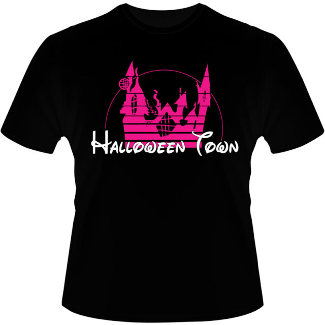 Arte Para Camiseta Halloween Town