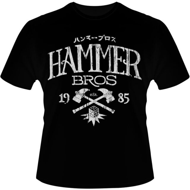 Arte Para Camiseta Hammer Bros