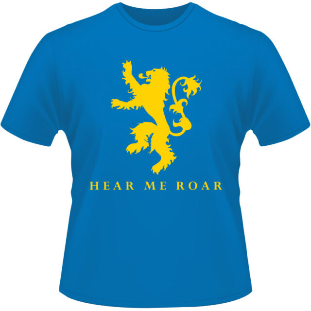 Arte Para Camiseta Hear Me Roar