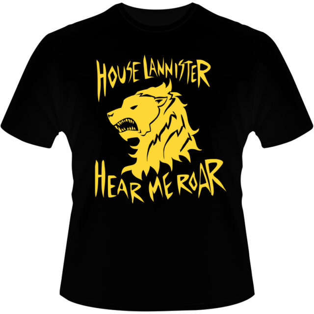 Arte Para Camiseta House Lannister