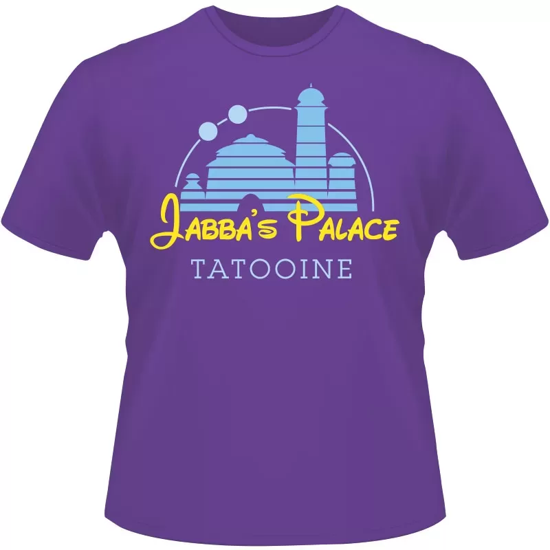 Arte Para Camiseta Jabba Palace Star Wars