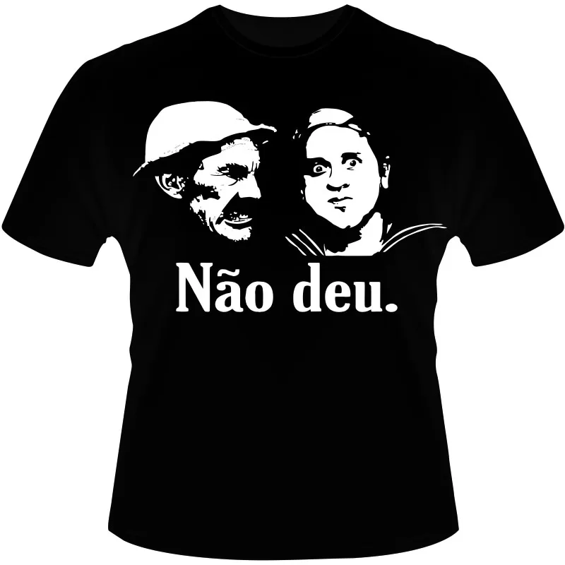 Arte Para Camiseta Madruga E Kiko Não Deu