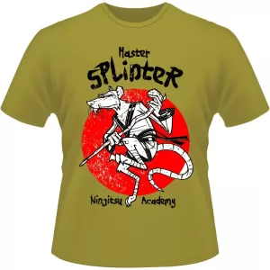 Arte Para Camiseta Master Splinter Ninja Turtles