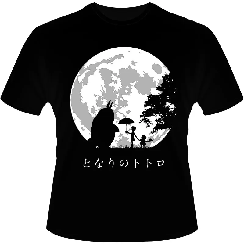 Arte Para Camiseta Meu Amigo Totoro Moon