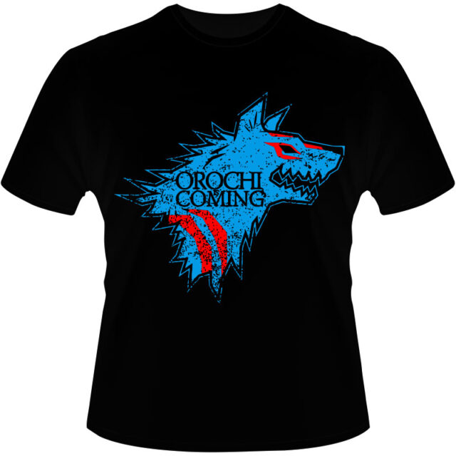 Arte Para Camiseta Orochi Coming