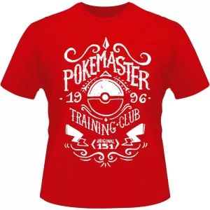 Arte Para Camiseta Pokémon Poke Master