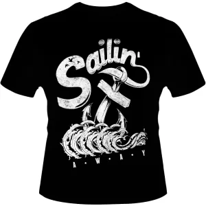 Arte Para Camiseta Sailin Away