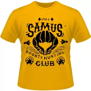 Arte Para Camiseta Samus Aran Club