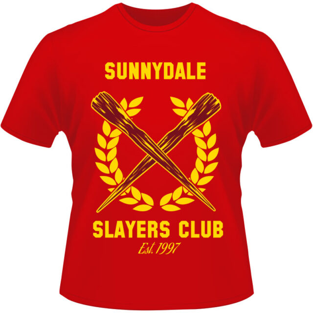 Arte Para Camiseta Sunnydale Slayers Club