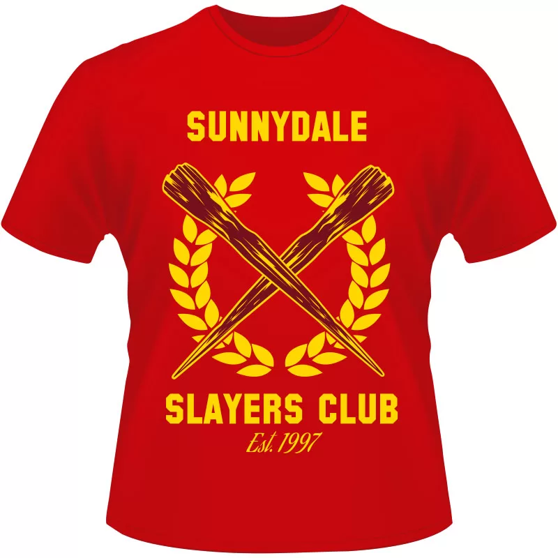 Arte Para Camiseta Sunnydale Slayers Club