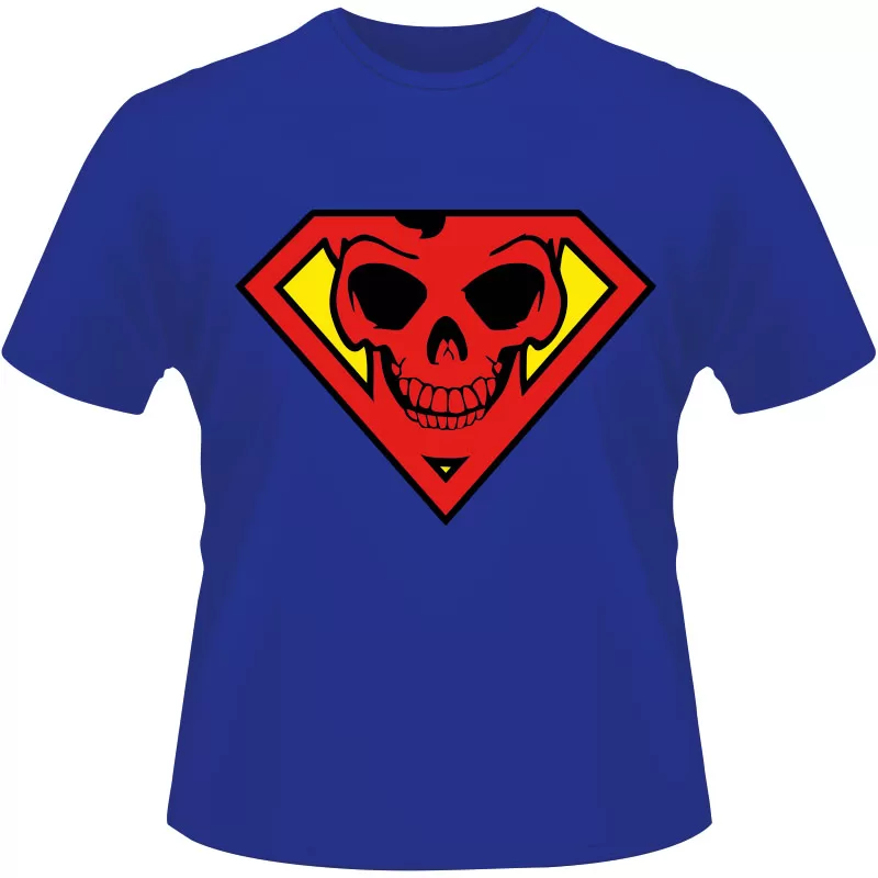 Arte Para Camiseta Superskull