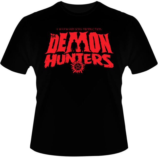 Arte Para Camiseta Supernatural Demon Hunters